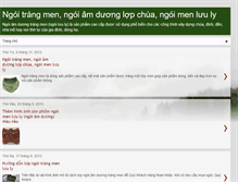 Tablet Screenshot of ngoitrangmen.net